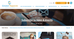 Desktop Screenshot of greaternapanee.com